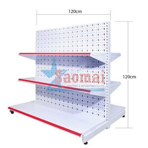 Kệ đôi lưng tôn lỗ 1200*1200mm