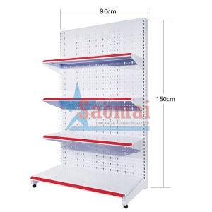 Kệ đơn lưng tôn lỗ 900*1500mm
