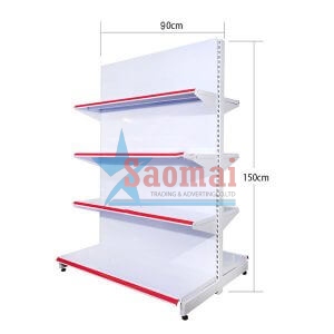 Kệ đôi lưng tole kín 900x1500 mm