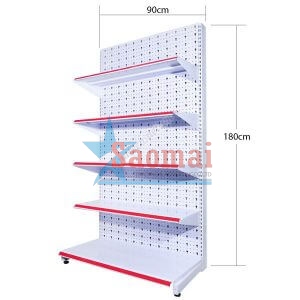 Kệ đơn lưng tôn lỗ 900*1800mm