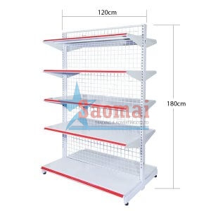 Kệ đôi siêu thị 1200*1800mm